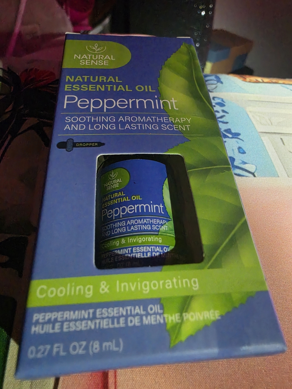 Peppermint Essential Oil - Green/Blue